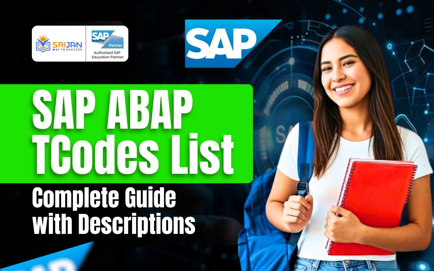 SAP ABAP TCodes List: Complete Guide with Descriptions